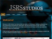 Tablet Screenshot of jsrs-studios.com